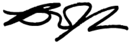 Brian Johns' signature